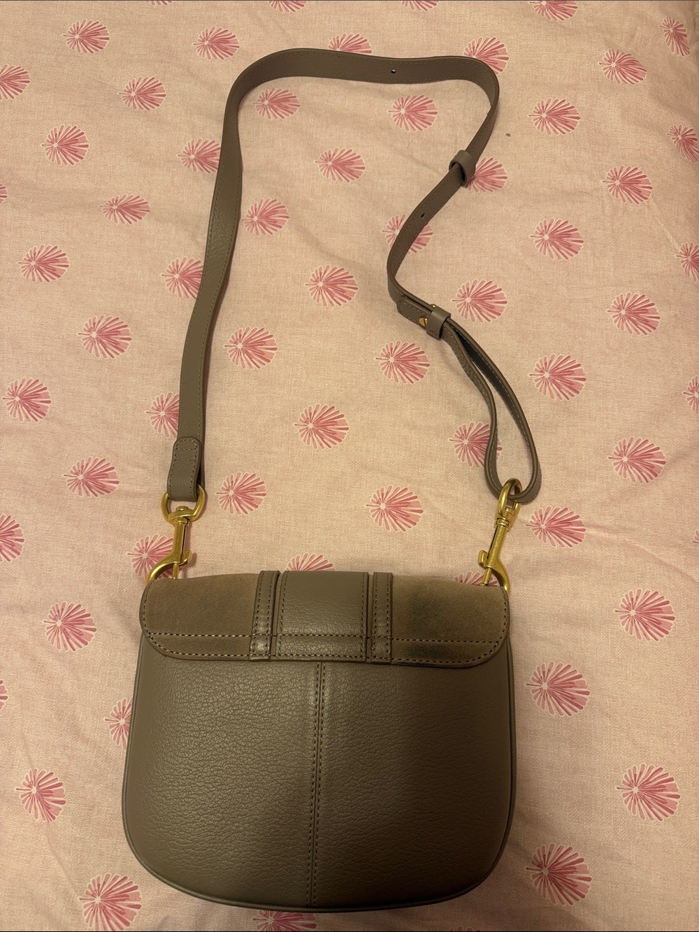See By Chloé Saddle Crossbody Bag in Taupe - Picture 2 of 5